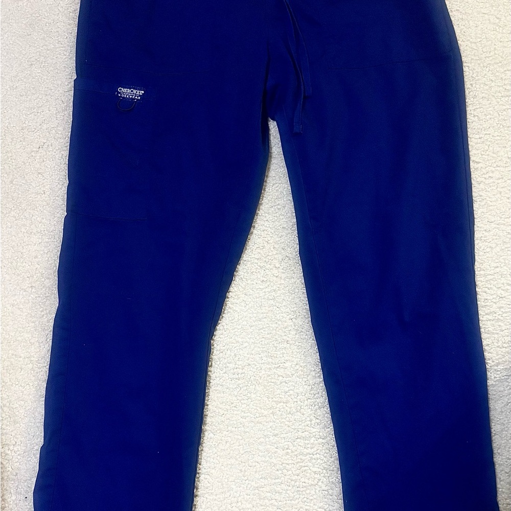 Cherokee Navy Blue Medical Scrub Pants